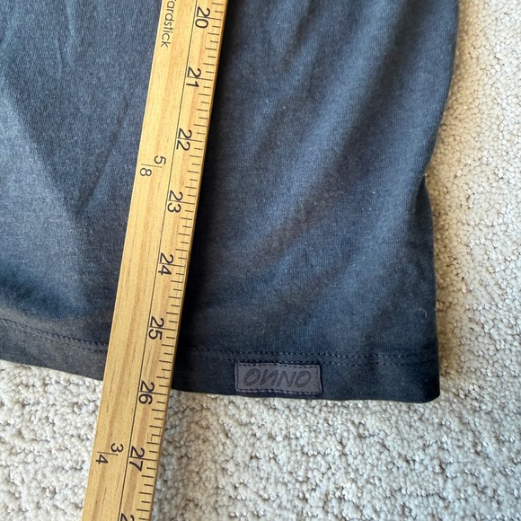 ONNO Bamboo T-Shirt Mens XS Charcoal Gray New Sustainable Short Sleeve Tee - Picture 9 of 10